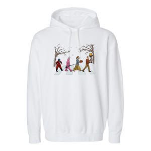 Funny Classic Christmas Story Road Garment-Dyed Fleece Hoodie