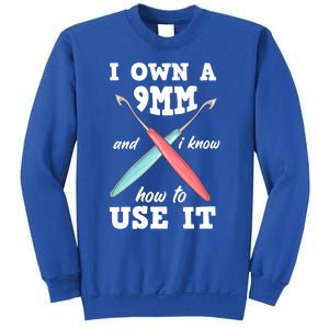 Funny Crocheting Crochet Gift Sweatshirt