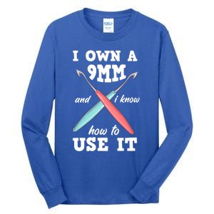 Funny Crocheting Crochet Gift Tall Long Sleeve T-Shirt