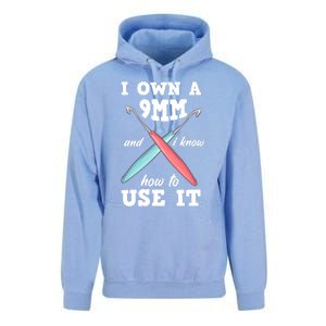 Funny Crocheting Crochet Gift Unisex Surf Hoodie