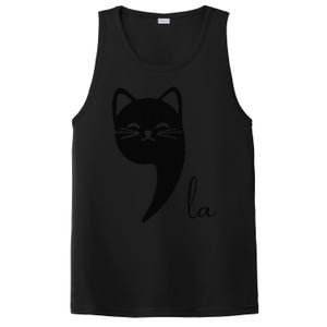 Funny Cat Comma La Kamala Harris For President 2024 Election Gift PosiCharge Competitor Tank