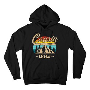 Funny Cousin Crew Family Outdoor Sunset Summer Camp Lover Hoodie