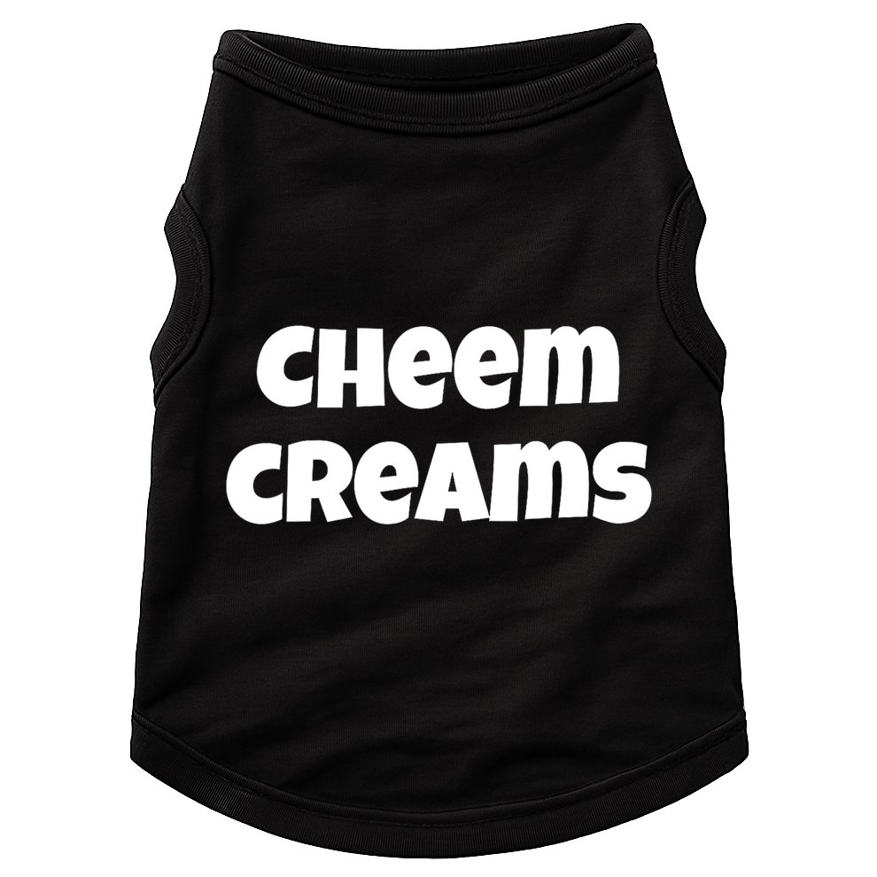 Funny Cheem Creams Novelty Gag Fun Social Media Humor Doggie Tank