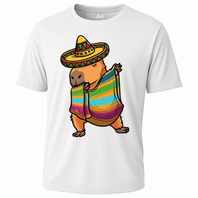 Funny Capybara Cinco De Mayo Rodent Dab Mexican Gift Performance Shirt