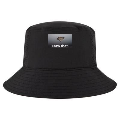 Funny Ceiling Cat I Saw That Judging Cat Watching You Meme Cool Comfort Performance Bucket Hat