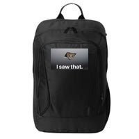 Funny Ceiling Cat I Saw That Judging Cat Watching You Meme City Backpack
