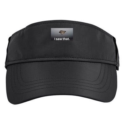 Funny Ceiling Cat I Saw That Judging Cat Watching You Meme Adult Drive Performance Visor
