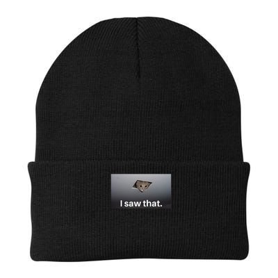 Funny Ceiling Cat I Saw That Judging Cat Watching You Meme Beanie