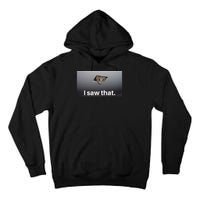 Funny Ceiling Cat I Saw That Judging Cat Watching You Meme Tall Hoodie