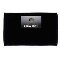 Funny Ceiling Cat I Saw That Judging Cat Watching You Meme Microfiber Hand Towel