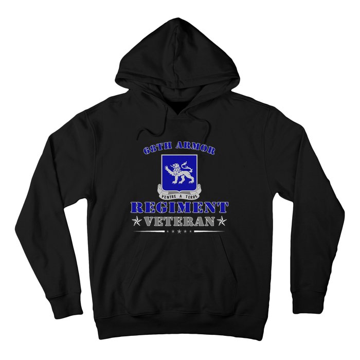 Fort Carson Colorado 68th Armor Regiment Army Veterans Hoodie