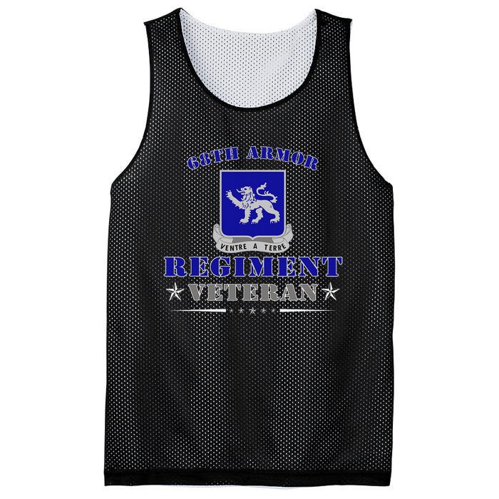 Fort Carson Colorado 68th Armor Regiment Army Veterans Mesh Reversible Basketball Jersey Tank