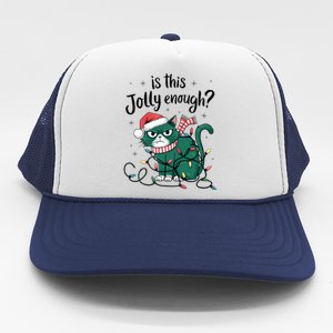 Funny Cat Christmas Ornats Matching Costume Gift Trucker Hat