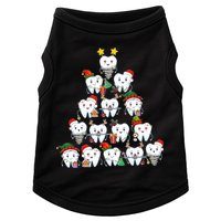 Funny Cute Christmas Dentistree Tooth Tree Doggie Tank