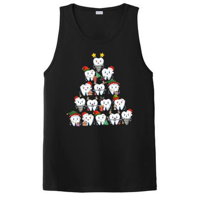 Funny Cute Christmas Dentistree Tooth Tree PosiCharge Competitor Tank