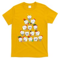Funny Cute Christmas Dentistree Tooth Tree T-Shirt