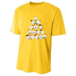 Funny Cute Christmas Dentistree Tooth Tree Youth Performance Sprint T-Shirt