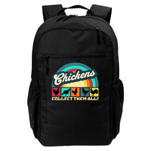 Funny Chicken Collector Farm Life Daily Commute Backpack