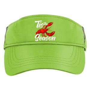 Funny Crayfish Crawfish Boil Tis The Season Meaningful Gift Adult Drive Performance Visor