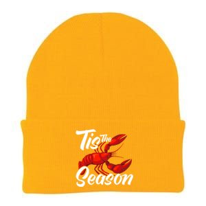 Funny Crayfish Crawfish Boil Tis The Season Meaningful Gift Knit Cap Winter Beanie