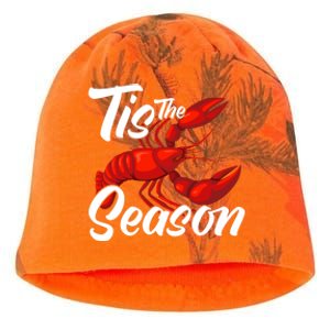 Funny Crayfish Crawfish Boil Tis The Season Meaningful Gift Kati - Camo Knit Beanie