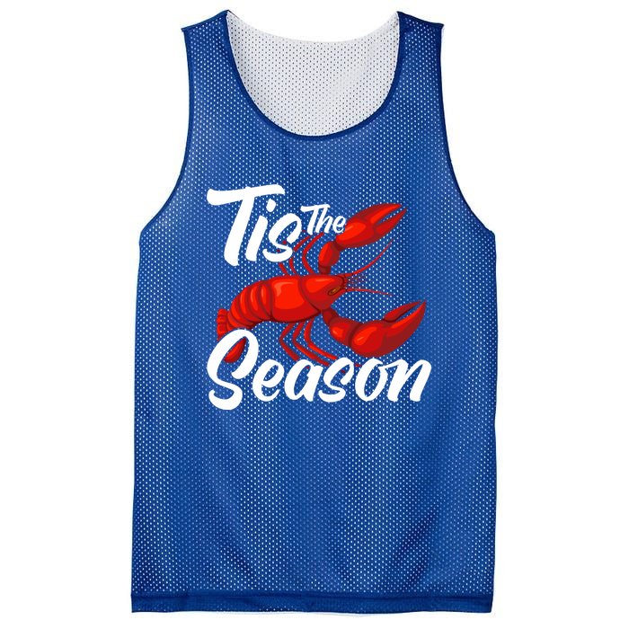 Funny Crayfish Crawfish Boil Tis The Season Meaningful Gift Mesh Reversible Basketball Jersey Tank