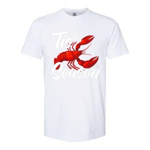 Funny Crayfish Crawfish Boil Tis The Season Meaningful Gift Softstyle CVC T-Shirt