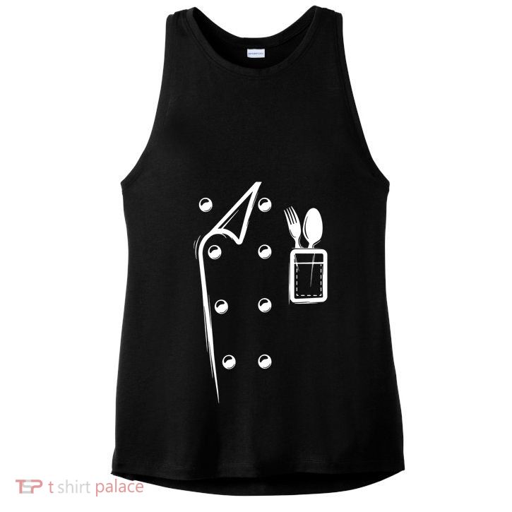 Funny Cooking Chef Culinary Chef Birthday Gift Ideas Ladies PosiCharge Tri-Blend Wicking Tank
