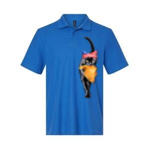 Funny Childless Cat Lady With Trump Hair Vote Kamala 2024 Softstyle Adult Sport Polo