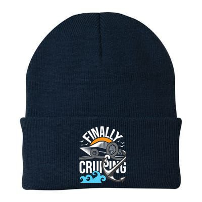 Finally Cruising Cruise Ship Cruising Lover Cruiser Knit Cap Winter Beanie