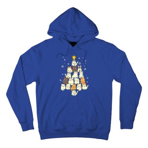 Funny Cats Christmas Tree Funny Gift Hoodie