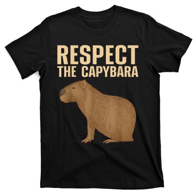 Funny Capybara Cavy Rodent Capybara Lover T-Shirt