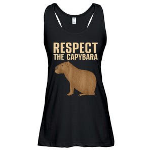 Funny Capybara Cavy Rodent Capybara Lover Ladies Essential Flowy Tank