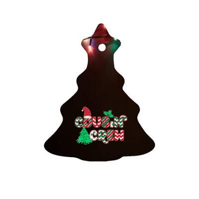 Fun Cousin Crew Christmas Ceramic Tree Ornament