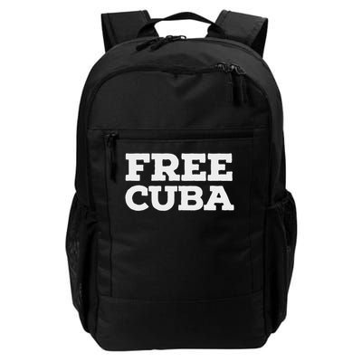 Free Cuba Caravana A Washington De Cubanos Daily Commute Backpack