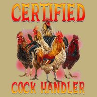 Funny Certified Cock Handler Funny Oddly Specific Meme Long Sleeve Shirt