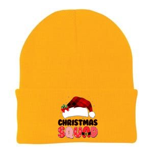 Funny Cute Christmas Squad Matching Shirts Knit Cap Winter Beanie