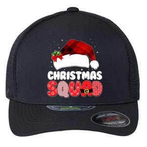 Funny Cute Christmas Squad Matching Shirts Flexfit Unipanel Trucker Cap