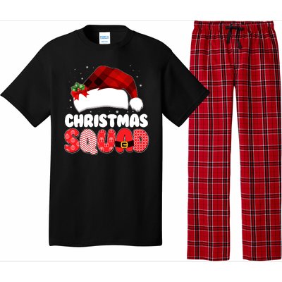 Funny Cute Christmas Squad Matching Shirts Pajama Set