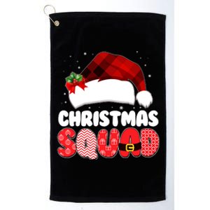 Funny Cute Christmas Squad Matching Shirts Platinum Collection Golf Towel