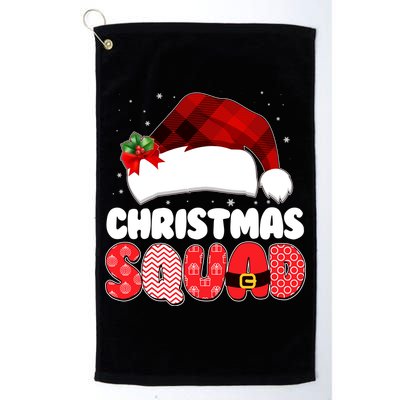 Funny Cute Christmas Squad Matching Shirts Golf Towel