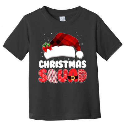 Funny Cute Christmas Squad Matching Shirts Toddler T-Shirt