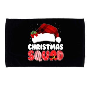 Funny Cute Christmas Squad Matching Shirts Microfiber Hand Towel