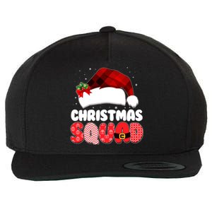 Funny Cute Christmas Squad Matching Shirts Wool Snapback Cap