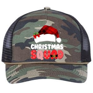 Funny Cute Christmas Squad Matching Shirts Retro Rope Trucker Hat Cap