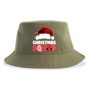 Funny Cute Christmas Squad Matching Shirts Sustainable Bucket Hat