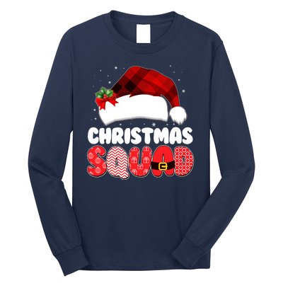 Funny Cute Christmas Squad Matching Shirts Long Sleeve Shirt