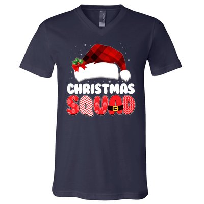 Funny Cute Christmas Squad Matching Shirts V-Neck T-Shirt