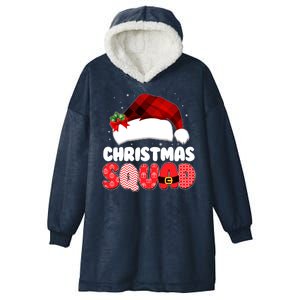 Funny Cute Christmas Squad Matching Shirts Hooded Wearable Blanket