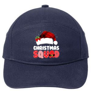 Funny Cute Christmas Squad Matching Shirts 7-Panel Snapback Hat